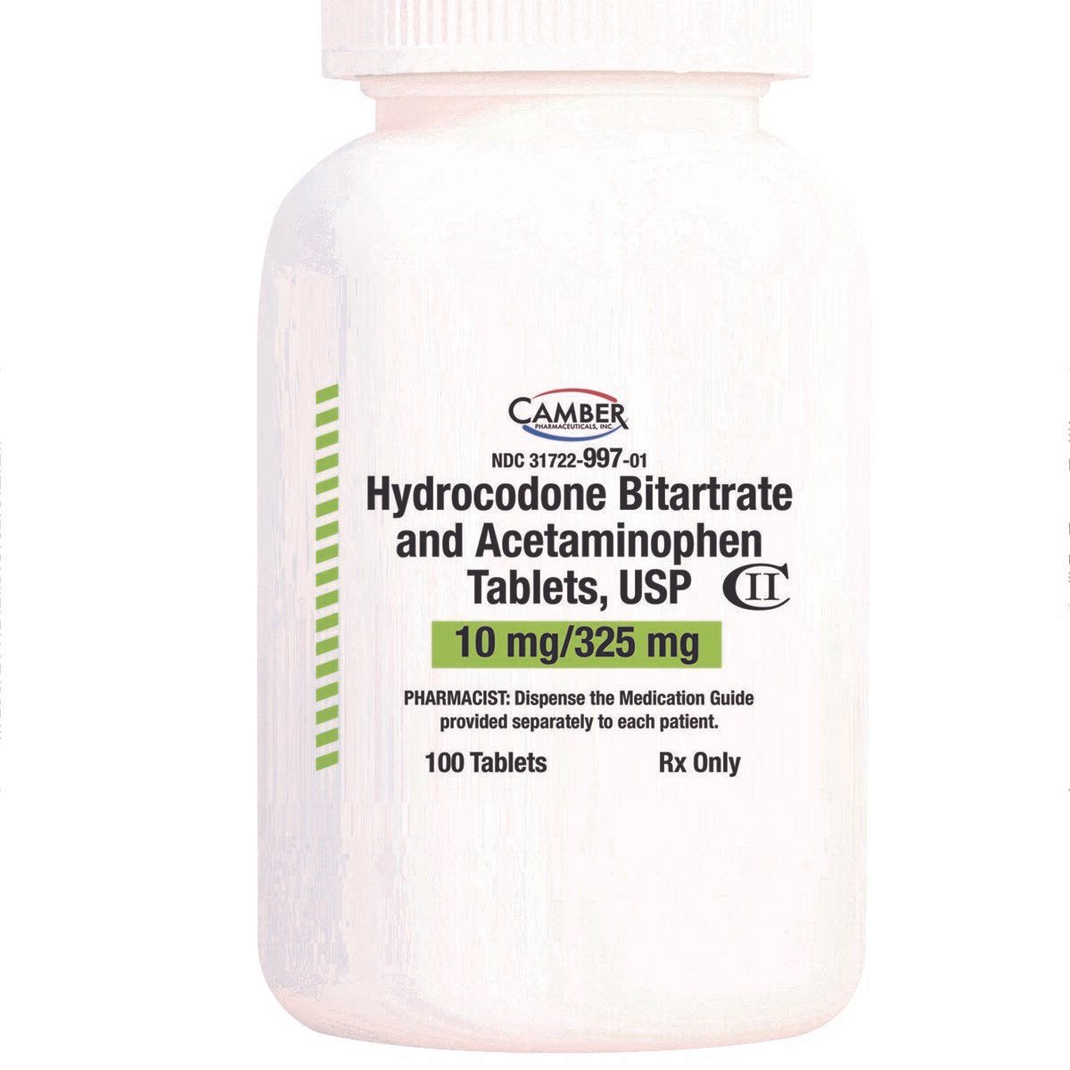 Hydrocodone 325mg/10mg