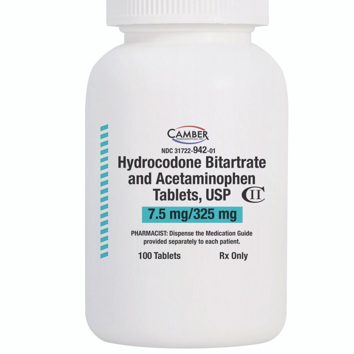 Hydrocodone 325mg/7.5mg